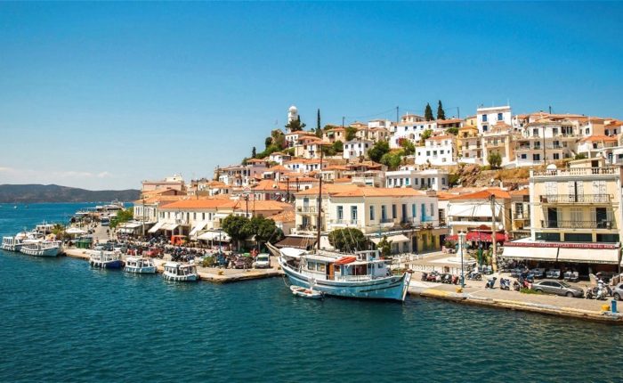 Poros island Greece - one-day cruise from Athens to 3 Greek islands - Athens one-day cruise - one-day cruise 3 islands Greece - Cruises in Greece - Greek cruises - Greek Travel Packages - Cruise Greek islands - Travel to Greek islands - Tours in Greece - Travel Agency in Greece