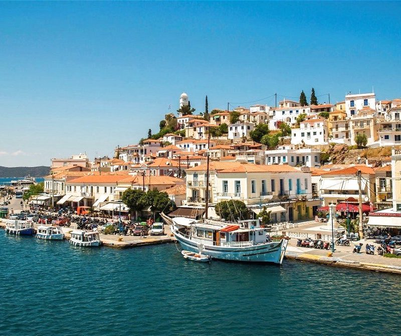 Poros island Greece - one-day cruise from Athens to 3 Greek islands - Athens one-day cruise - one-day cruise 3 islands Greece - Cruises in Greece - Greek cruises - Greek Travel Packages - Cruise Greek islands - Travel to Greek islands - Tours in Greece - Travel Agency in Greece