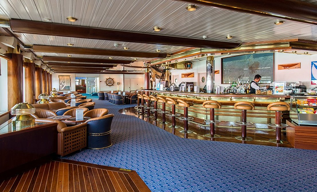 Celestyal Olympia - Thalassa Bar - short cruise in Greece and Turkey - Cruises in Greece - Greek cruises - Greek Travel Packages - Cruise Greek islands - Travel to Greek islands - Tours in Greece - Atlantis Travel Agency in Athens Greece