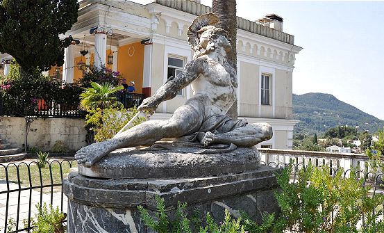 Achilleion Palace in Corfu