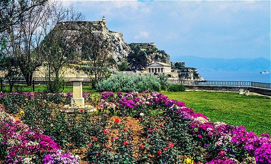 Corfu castle