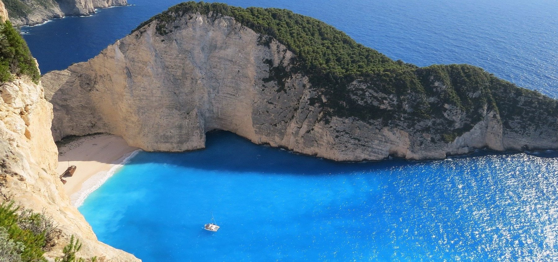 Zakynthos - Zante - shipwreck - Atlantis Travel Agency - Tours in Greece - Greek travel packages