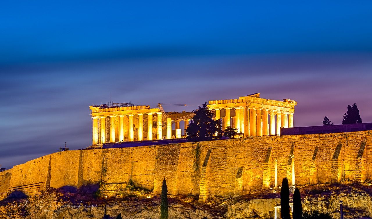 Acropolis by night