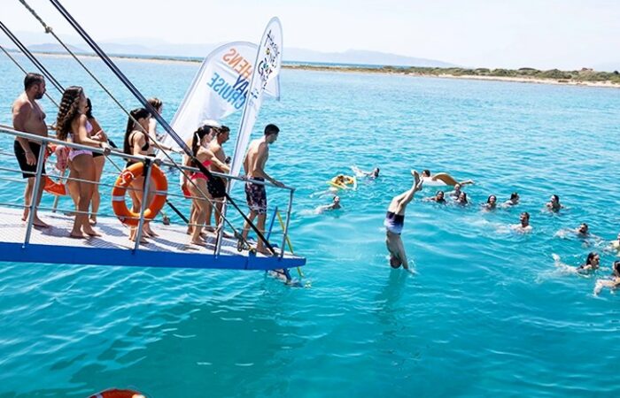 Athens Swimming Cruise - a perfect day at the Greek islands!
